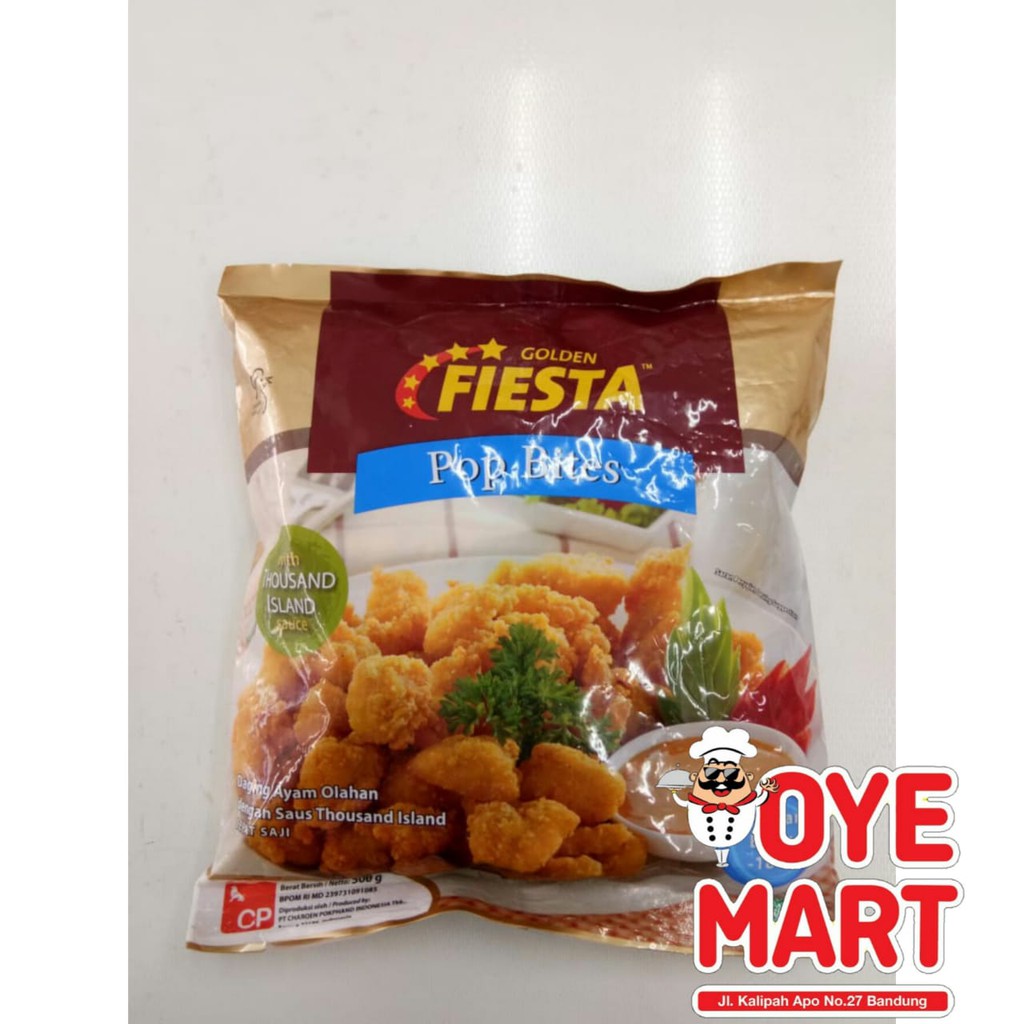 GOLDEN FIESTA POP BITES 500GR NAGET AYAM