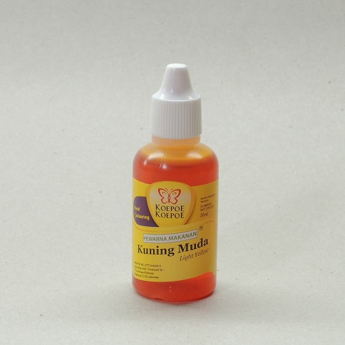 PEWARNA MAKANAN KOEPOE 30ML KUNING MUDA