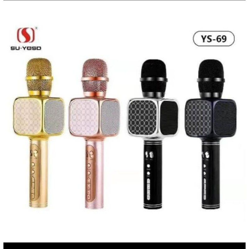 microphone bluetooth karaoke yosu ys69 orginal product/mic karaoke bluetooth ys69