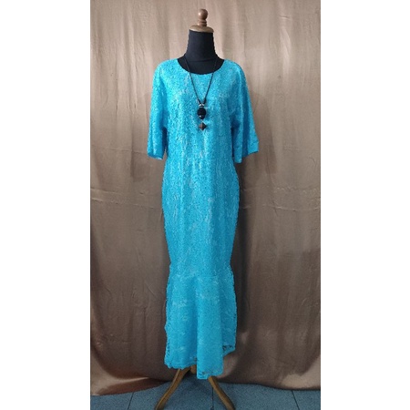 dress full brokat duyung