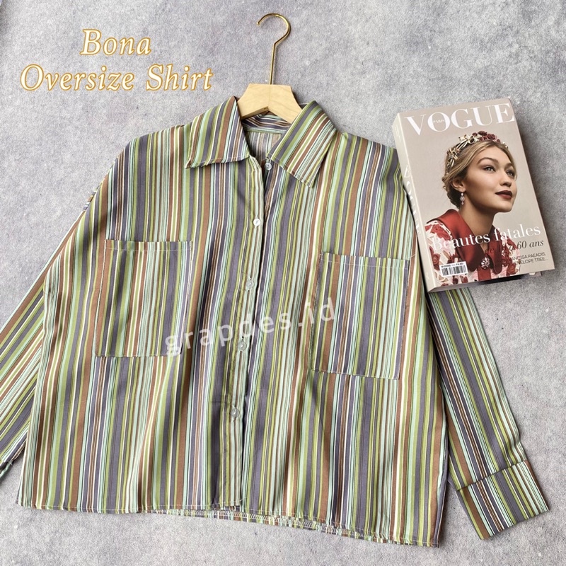 BONA OVERSIZE SHIRT | Candy Cute Shirt