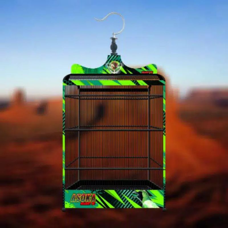 STICKER SANGKAR KOTAK EBOD NO 1,2&3