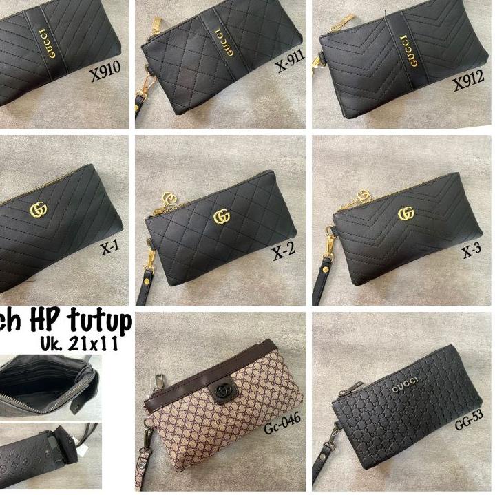 Promo - Gucci dompet hp kartu kredit dan uang import  serbaguna 