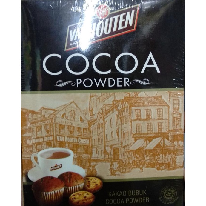 

Van Houten Cocoa Powder 180 gram BERGARANSI Kode 502