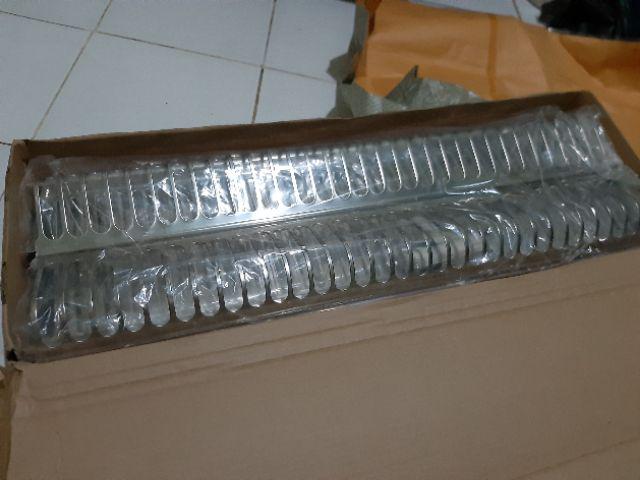 Rak Piring Dan Gelas Gantung Stainless 304c.ss 90 Cm.