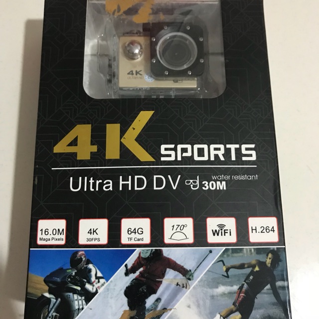 Kamera sport cam 4K HD wifi