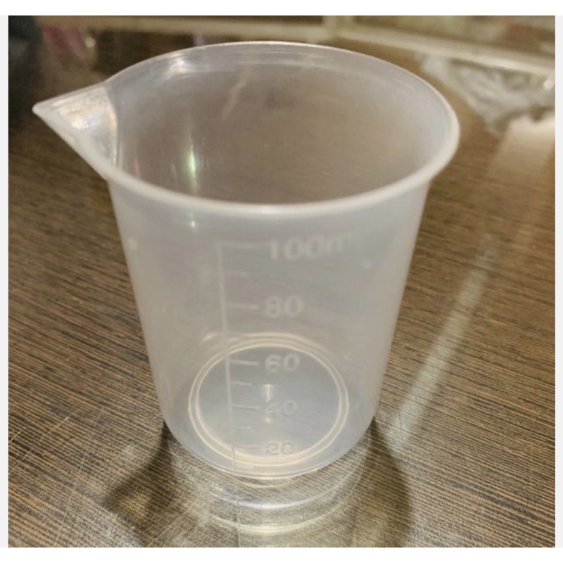 Gelas Ukur Takar Dari Plastik 100 Ml Ada Cucuk Shopee Indonesia