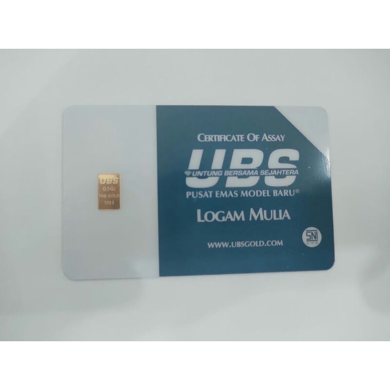 Logam Mulia 0,5 gram (UBS)