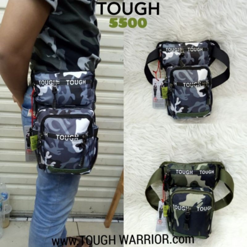 Tas Selempang/Pinggang/Paha Tough Army Loreng 5500