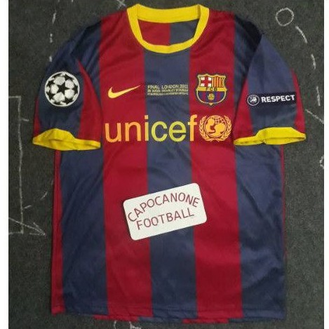 JERSEY BARCELONA 2010 2011 RETRO BARCA 10 11 FINAL L0NDON