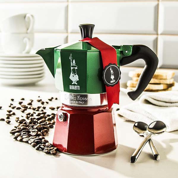 Bialetti Moka Express Italia 6 Cups(Mokapot)-1