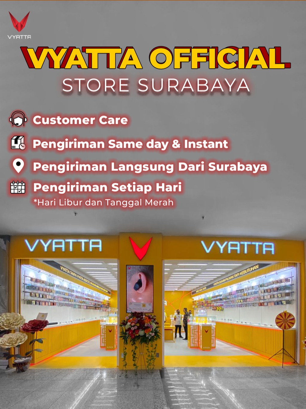 Toko Online VYATTA Indonesia Official Shop | Shopee Indonesia