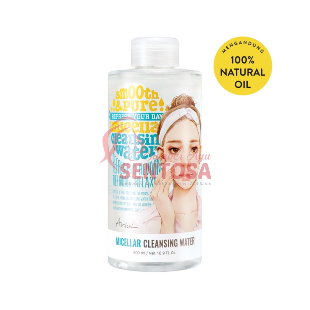 ARIUL SMOOTH &amp; PURE MICELLAR CLEANSING WATER 100ML