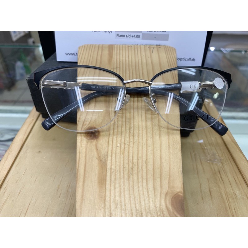 kacamata half frame gucci