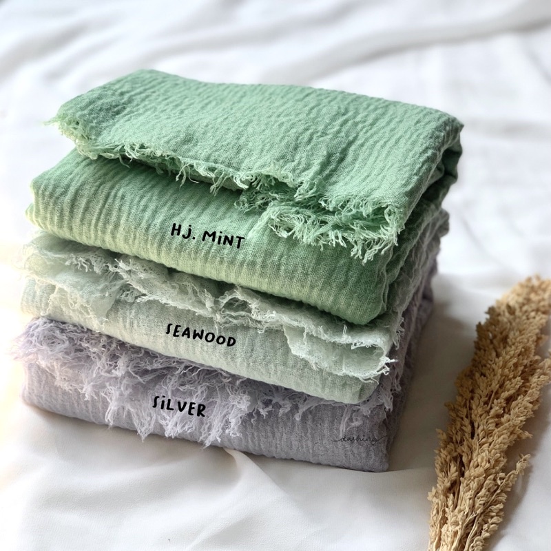 [𝗖𝗟𝗘𝗔𝗥𝗔𝗡𝗖𝗘 𝗦𝗔𝗟𝗘] PASHMINA CRINKLE SHAWL | PASHMINA KUSUT | PASHMINA TURKI