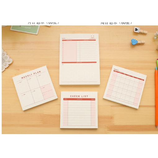 

PAD STICKY NOTE MEMO JADWAL MINGGUAN BULANAN UNTUK STAT - BIRU, MONTH PLAN