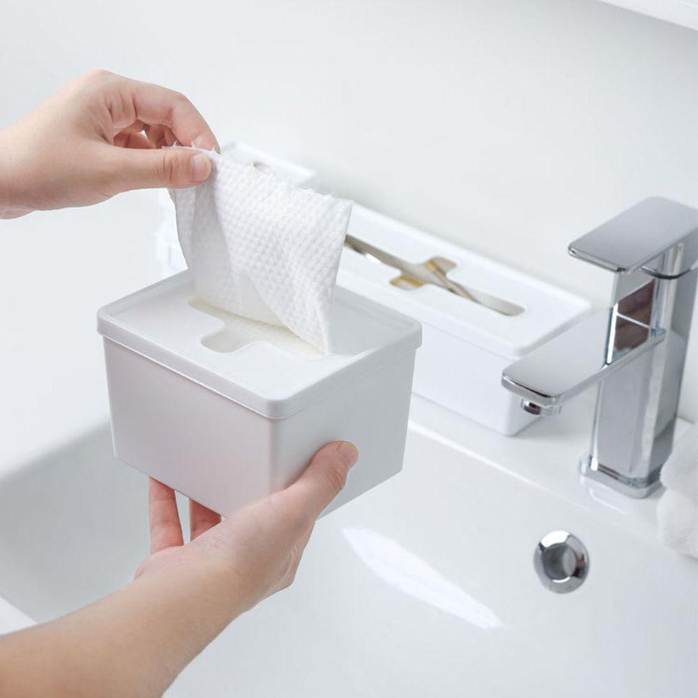 TOP Kotak Tissue New Rak Penyimpanan Aksesoris Dapur Rak Penyimpanan Laci Dengan Tutup
