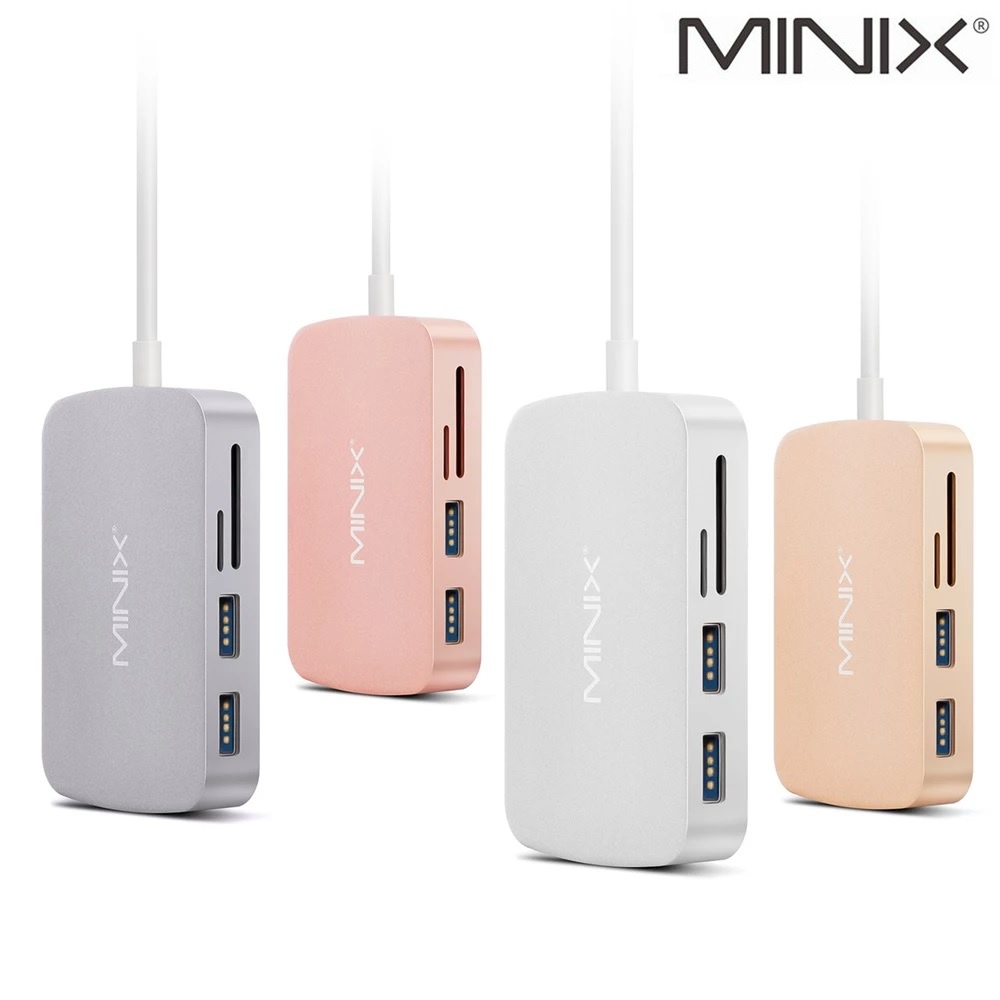 MINIX NEO C-X - USB-C Multiport Adapter with HDMI Output - Adapter Type-C untuk Notebook