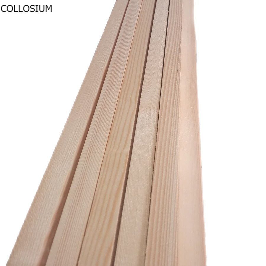 Kayu Lis Reng 1 x 1 Cm Panjang 100 Cm Isi 10 Batang List Reng Kayu Pinus Jatibelanda Putih Halus Mul