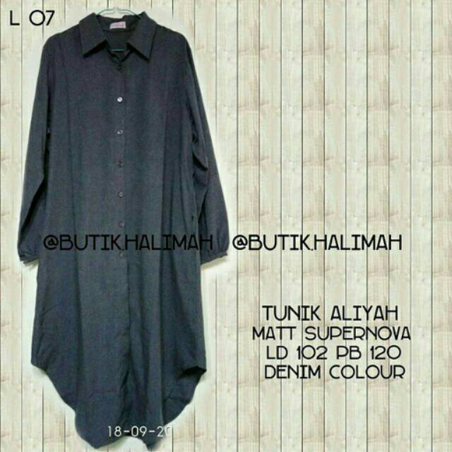 Tunik aliyah denim