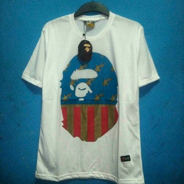 Kaos distro bm ori Bape