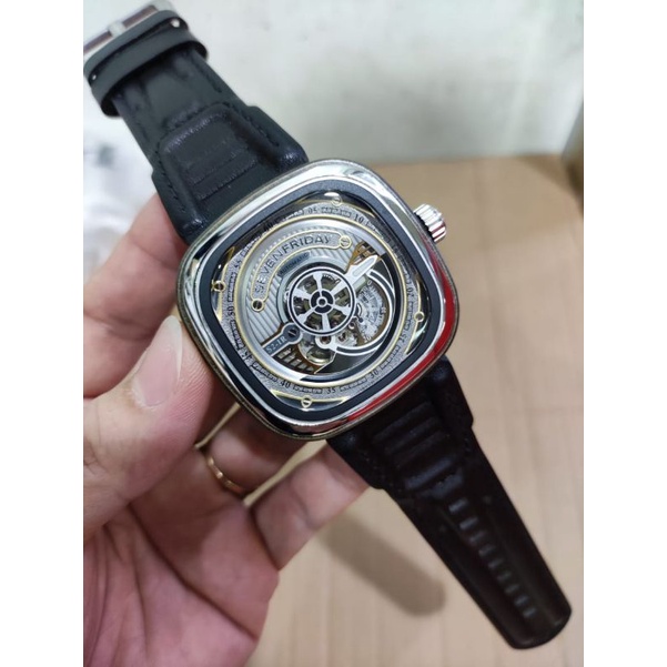 Jam tangan SEVEN FRIDAY SF S2/01 automatic, mesin Miyota Japan, NFC aktif Fullset