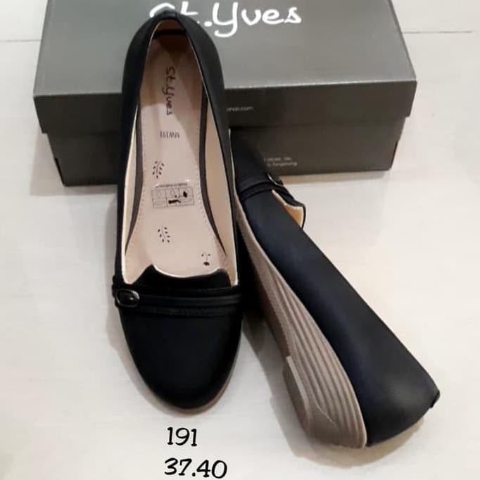 Kualitas Terbaik flatshoes cantik st.yves 5 - Hitam, 37 PROMO