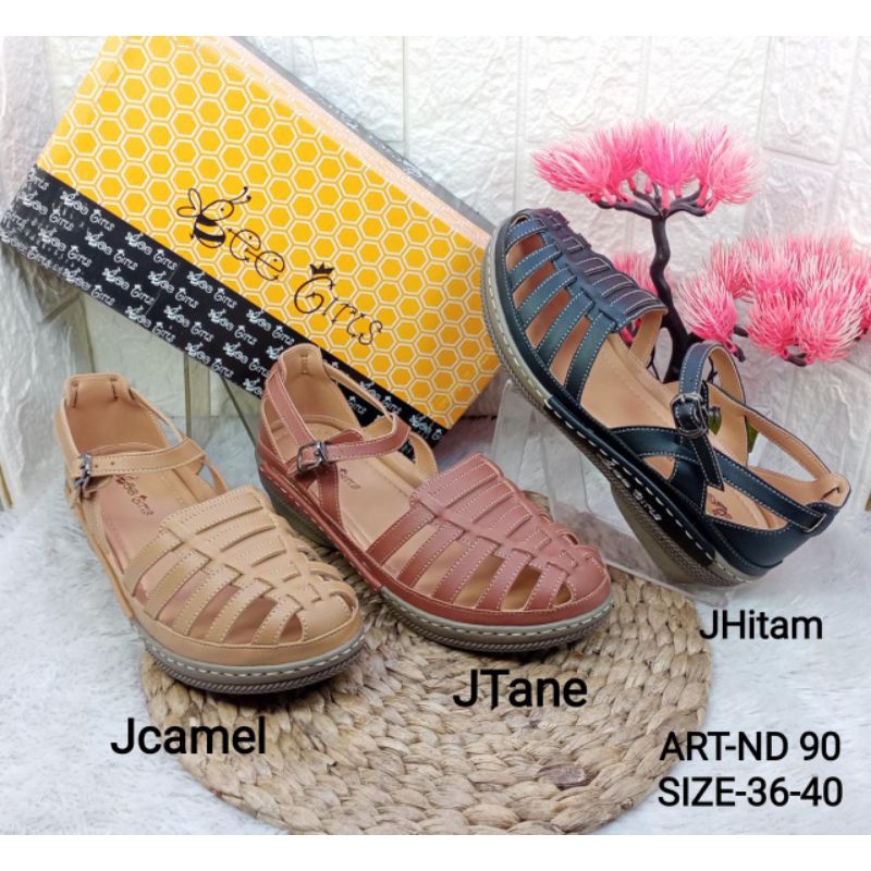 sandal tali wanita bee girls n 90