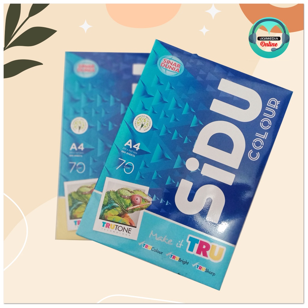 

Kertas Hvs Sidu Warna Putih A4