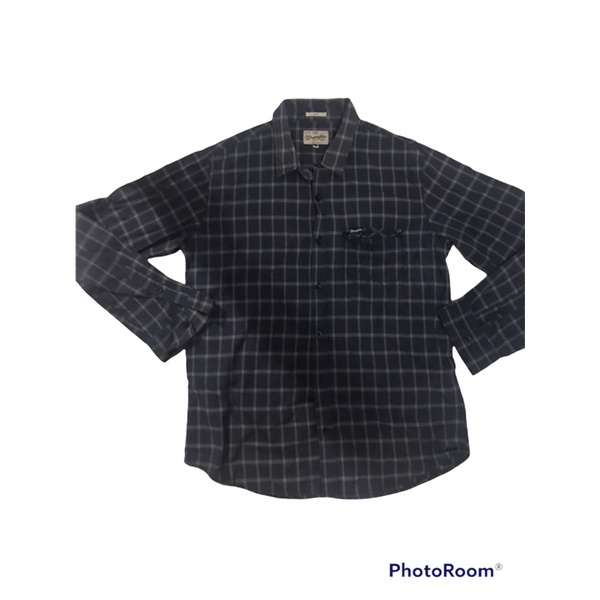 KEMEJA FLANEL WRANGLER Cal Long Sleeves ORIGINAL
