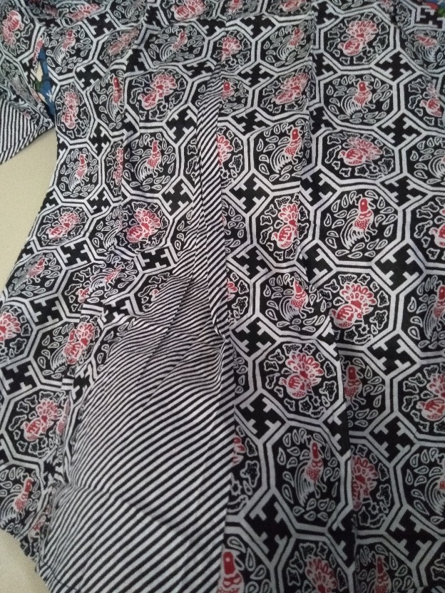 Batik Tunik Chicken Belah Dress Wanita Modern Motif Warna Tunic Cewek Premium Katun