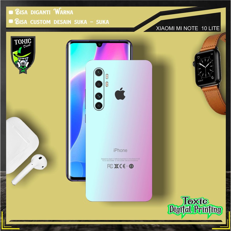 GARSKIN SKIN HP XIAOMI MI NOTE 10 LITE IPHONE GRADATION