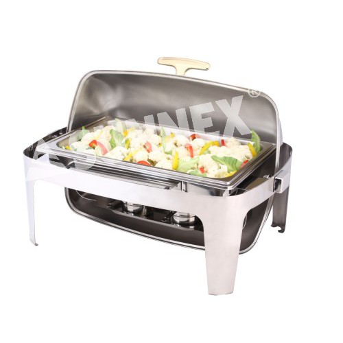 Jual Sunnex Rolltop Full Size Chafing Dish Pemanas Makanan Prasmanan Hotel Catering Shopee