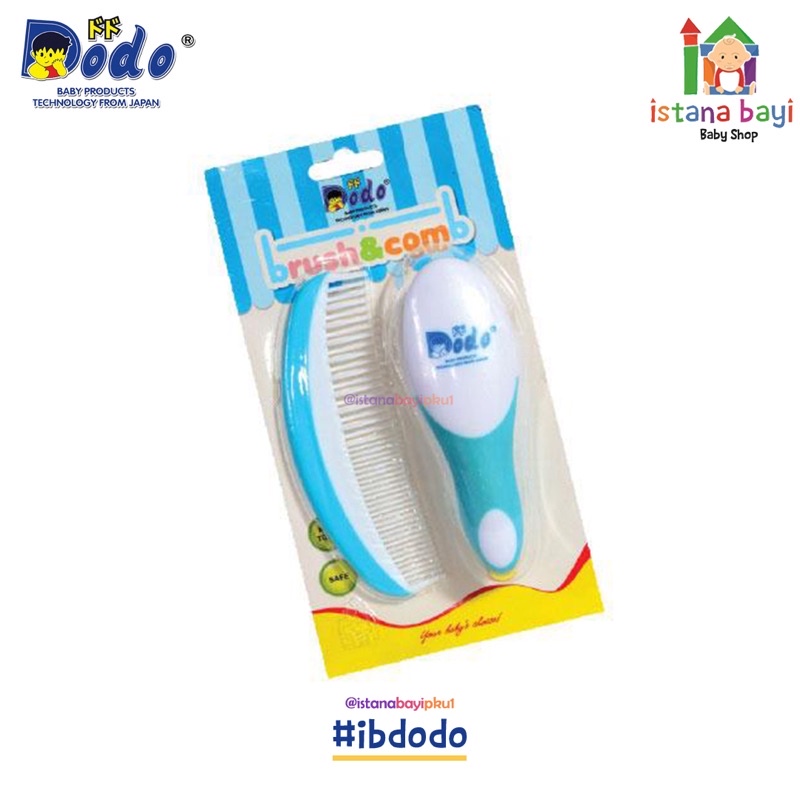 Dodo Brush n Comb set - Sisir bayi DAC040