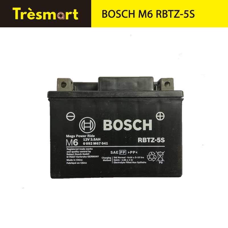 Aki Kering Motor Bosch RBTZ-5S 12V 3,5Ah Maintenance Free MF