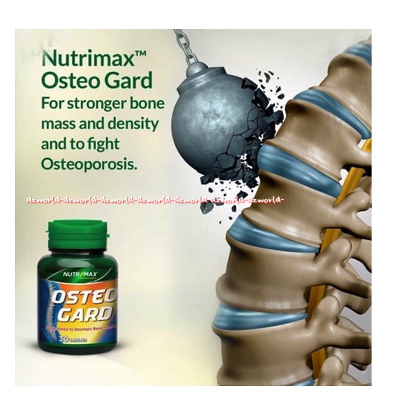Nutrimax Osteo Gard 30tablet Obat Untuk Mencegah Osteoporosis Nutri Max Untuk Kesehatan Tulang Kesehatan Sendi