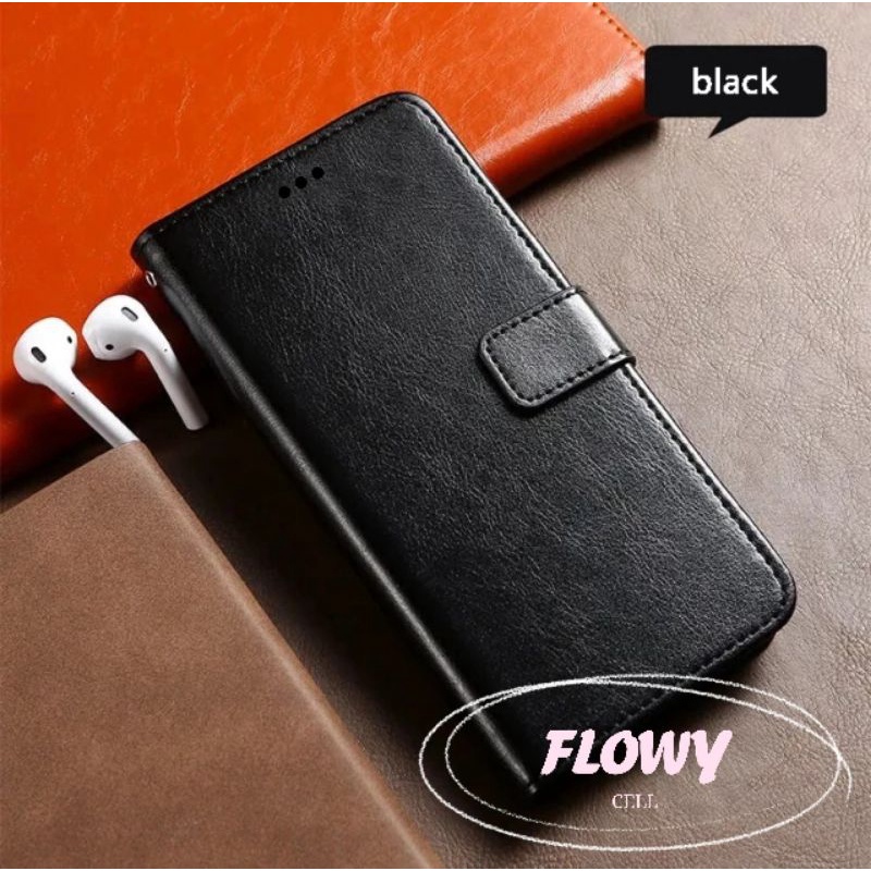 LEATHER CASE XIAOMI POCO M3 / REDMI 9T / POCO F3 FLIP COVER SARUNG HP DOMPET KULIT WALLET