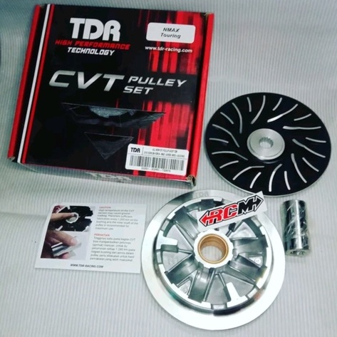 CVT PULLEY PULLY PULLI T PULY POLY POLI PULI TERMURAH AEROX 155 NMAX N-MAX N MAX RUMAH ROLLER N KIPAS CVT TDR ORI ORIGINAL TDR ASLI