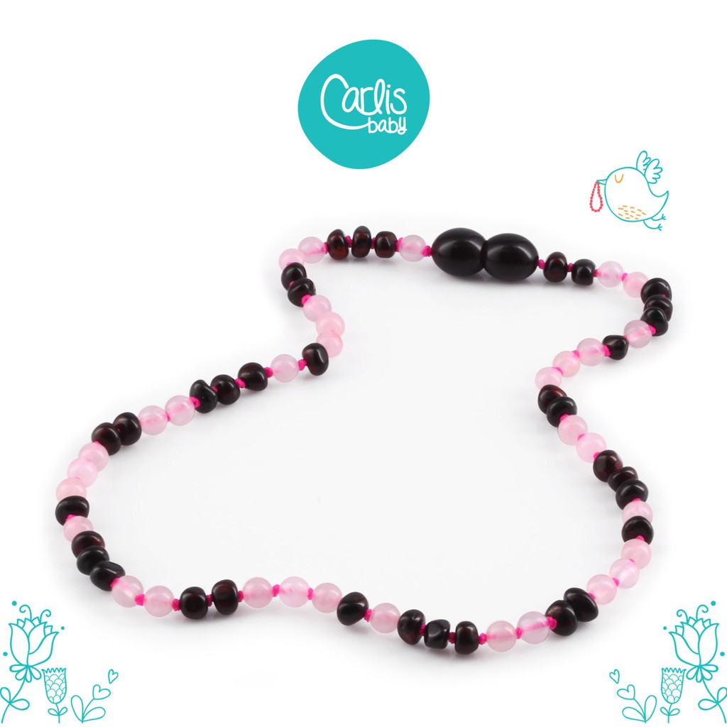 AGL36 Kalung Amber Tumbuh Gigi Bayi By Carlis Baby