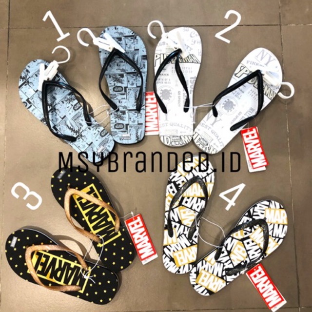  Termurah SANDAL  JEPIT WANITA MINISO  X MARVEL  WOMEN S 