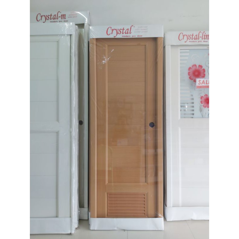 pintu kamar mandi PVC crystal