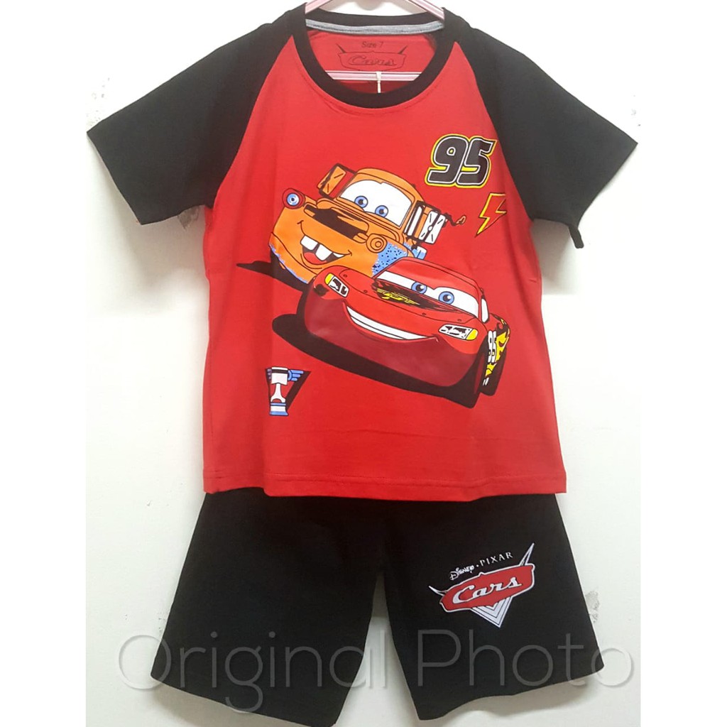 SETELAN BAJU  ANAK  KARAKTER  SIZE 1 6 BOY PART 2 Shopee 