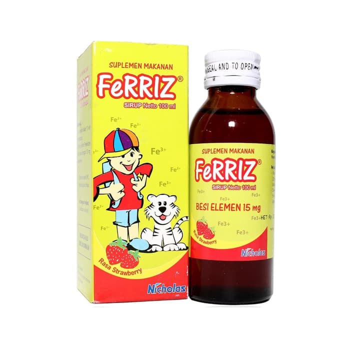 FERRIZ SYR 100ML PENAMBAH DARAH