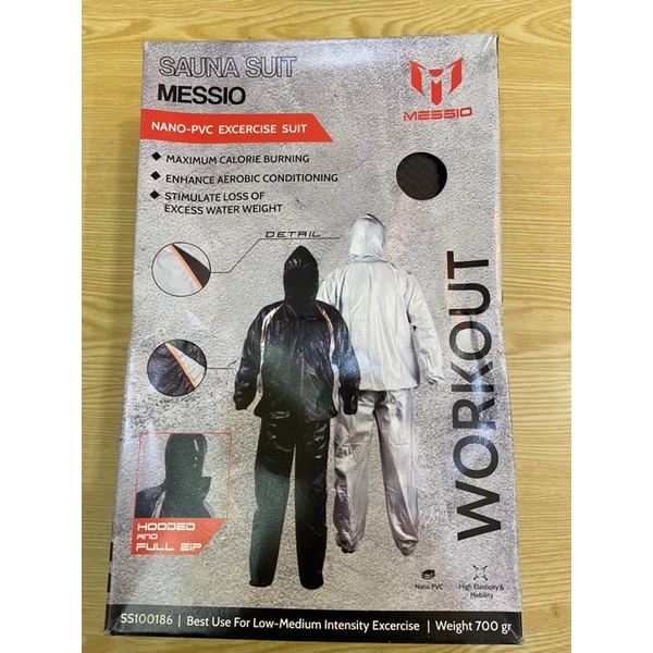 SAUNA SUIT MESSIO (Baju & Celana)