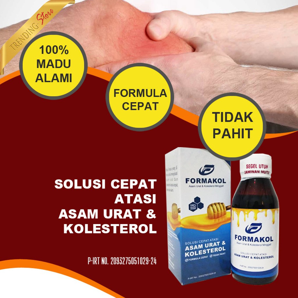 

Obat / Ramuan Madu Mujarab Formakol Menyembuhkan Asam Urat Sendi Menurunkan Kolesterol 302872