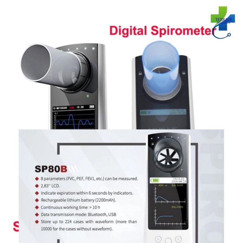 SPIROMETER DIGITAL CONTEC SP80B
