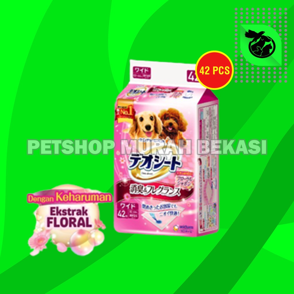 Deo-sheet Alas Pipis Poop anjing Perlak Hewan 42 pcs