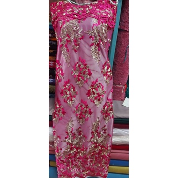 kain tilai /kain tile  / kain brukat / kain gaun pesta