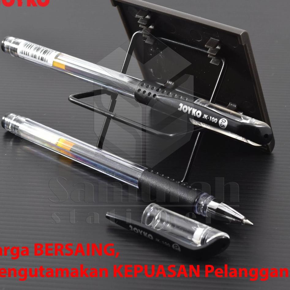 

Terbagus.. Gel Pen Joyko JK 100 (Runcing) / JK 100 NT(Jarum) Pulpen GelPen JK-100 0.5 mm / Bolpen Pe