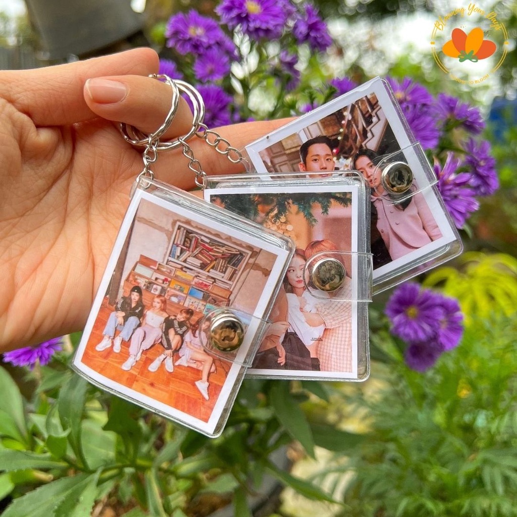 Jual [READY-TERMASUK CETAK FOTO] 18 Foto Gantungan Kunci Album Foto